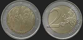 Monety Hiszpanii - 2 euro 2010 UNESCO - Kordoba