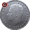 50 centymów 1976 - układ awersu do rewersu
