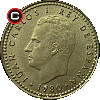 1 peseta 1980-1982 - mundial - układ awersu do rewersu