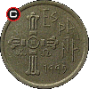5 peset 1995 Asturia - układ awersu do rewersu