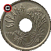 25 peset 1994 Wyspy Kanaryjskie - układ awersu do rewersu