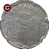 50 peset 1994 Kantabria - układ awersu do rewersu