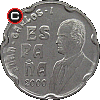 50 peset 1998-2000 - układ awersu do rewersu
