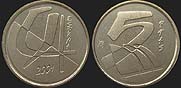 Monety Hiszpanii - 5 peset 1989-2001