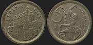 Monety Hiszpanii - 5 peset 1994 Aragonia
