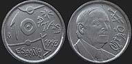 Monety Hiszpanii - 10 peset 1993 Joan Miró