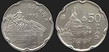 Monety Hiszpanii - 50 peset 1995 Madryt