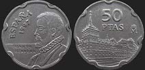 Monety Hiszpanii - 50 peset 1997 Juan de Herrera