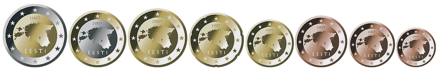 designs of Estonian euro coins