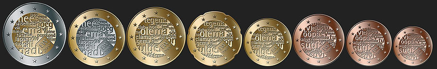 designs of Estonian euro coins