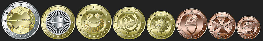 designs of Estonian euro coins