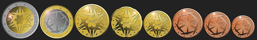 designs of Estonian euro coins