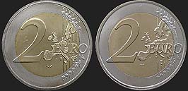 Monety euro - 2 euro - strona wspólna