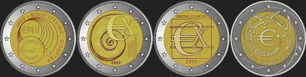The final desings of 2 euro commemorative coin from 2009