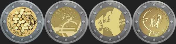 projekty monety 2 euro 2012