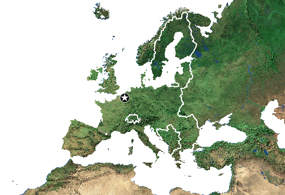 Mapa Unii Europejskiej