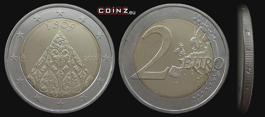 2 euro 2009 - 200 Rocznica Fińskiej Autonomii - monety Finlandii