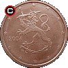 2 euro centy 1999-2006 - układ awersu do rewersu