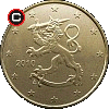 50 euro cent from 2007 - obverse to reverse alignment