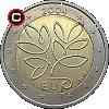2 euro 2004 Rozszerzenie Unii Europejskiej - układ awersu do rewersu
