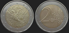 Coins of Finland - 2 euro 2005 50 Years of Finland in the UN