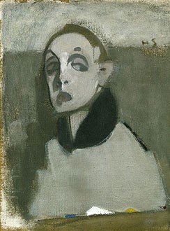 Self-portrait of Helene Schjerfbeck