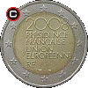 2 euro 2008 French Presidency in the EU Council - obverse to reverse alignment