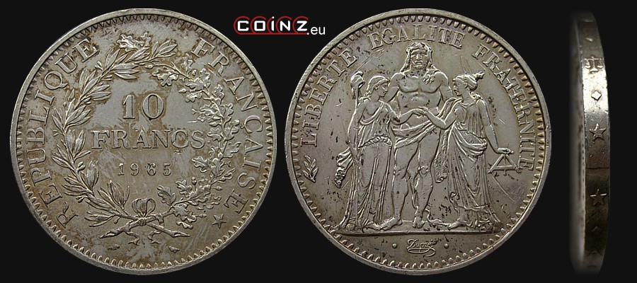 10 francs 1965-1973 - coins of France