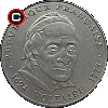 5 francs 1994 Voltaire - obverse to reverse alignment