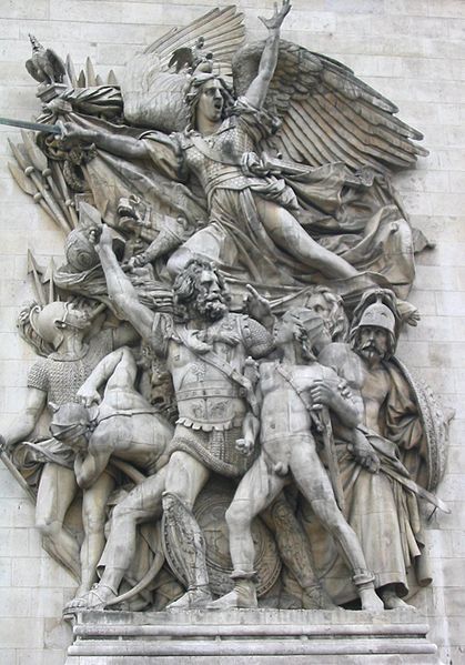 Rzeźba Marsylianka z Łuku Tryumfalnego w Paryżu