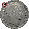 10 franków 1945-1947 - układ awersu do rewersu