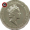 2 funty 1994 Bank Anglii - układ awersu do rewersu