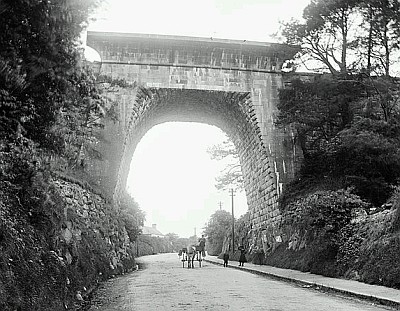Egyptian Bridge w Newry ok. 1905 r.