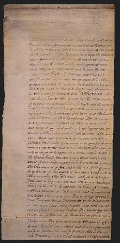 Deklaracja Praw z 1689 r.
