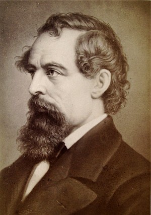 Charles Dickens na portrecie E. Hadera