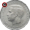 50 lepta 1966-1970 - układ awersu do rewersu