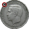 1 drachma 1966-1970 - układ awersu do rewersu