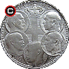 30 drachm 1963 Królowie z Dynastii Gluecksburg - układ awersu do rewersu