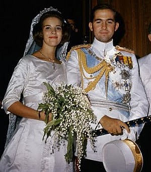 Konstantyn II i Anny-Maria