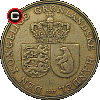 1 korona 1957 - układ awersu do rewersu