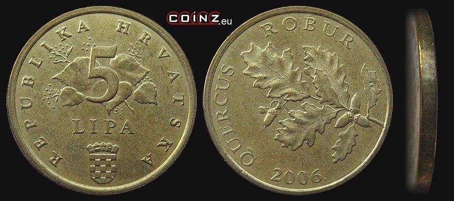 5 lipa from 1994 - Croatian coins