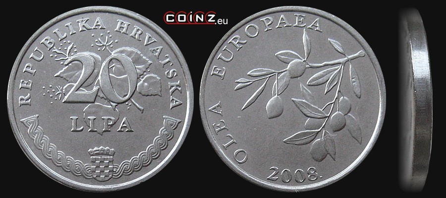 20 lipa from 1994 - Croatian coins
