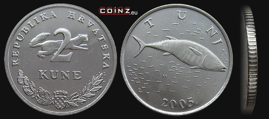2 kune from 1993 - Croatian coins