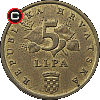 5 lipa from 1993 - Croatian coins