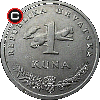 1 kuna 1999 - 5 Years of Kuna Currency - Croatian coins