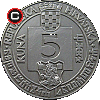 5 kuna 1994 Missal from Senj - Croatian coins