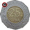 25 kuna 2004 Candidate for the EU - Croatian coins