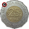 25 kuna 2012 (2011) Treaty of Accession to the EU - Croatian coins