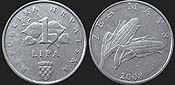 Monety Chorwacji - 1 lipa od 1994