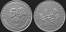 Croatian coins - 50 lipa from 1994